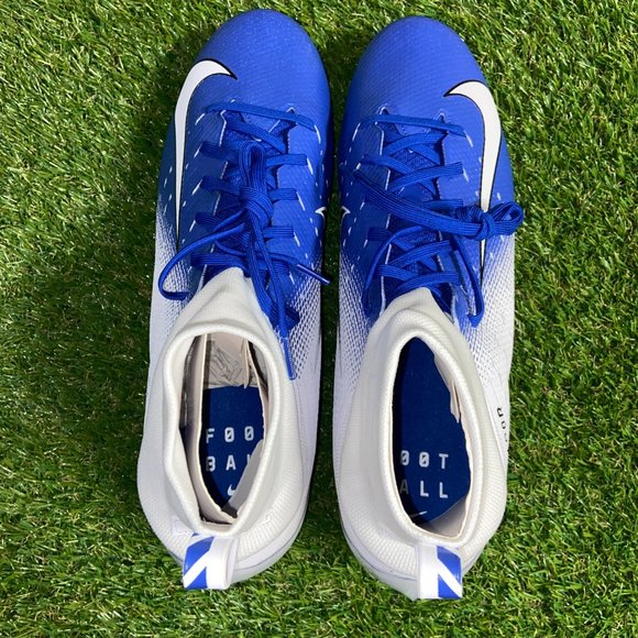 Nike Vapor Untouchable Pro 3 PE Football Cleats AO3021-145 White Blue Men 15 NEW - Picture 5 of 8